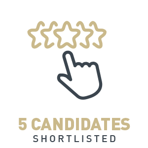 5 Candidates Short Listed