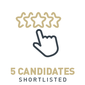 5 Candidates Short Listed