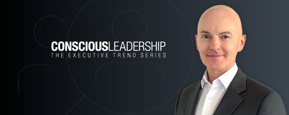 Mark Enticott profile photo next to the title: conscious leadership