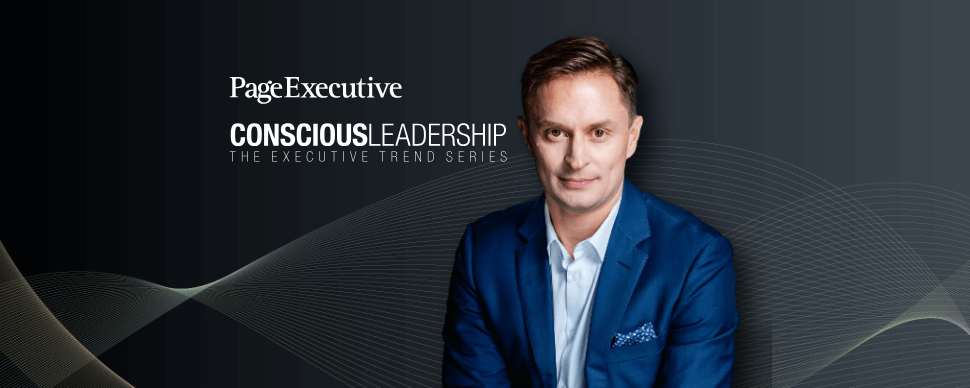 PageExecutive banner for Conscious Leadership – The Executive Trend Series.