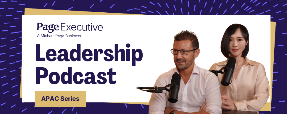 page executive leadership podcast, apac series - Olly Riches, Managing Partner Asia Pacific, speaks with Jesaline Huang