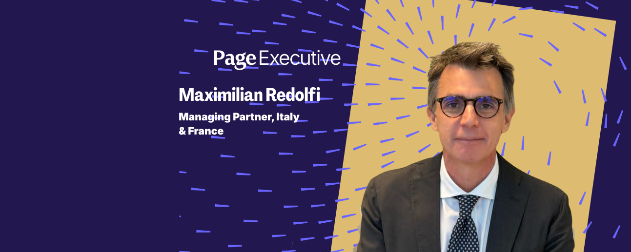 Maximilian redolfi, managing partner Italy and france