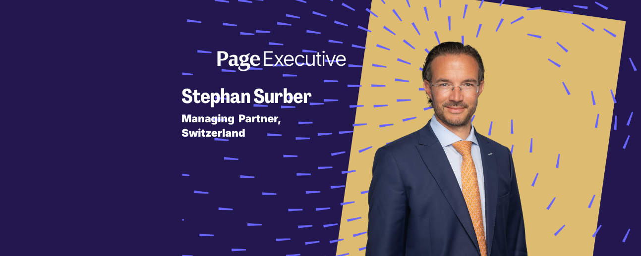 Stephan surber, managing partner switzerland