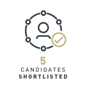 5 candidates shortlisted