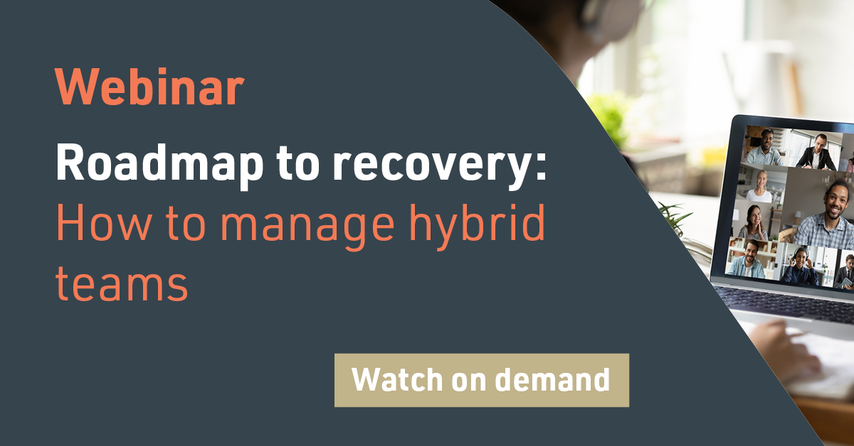 Watch our hybrid team webinar