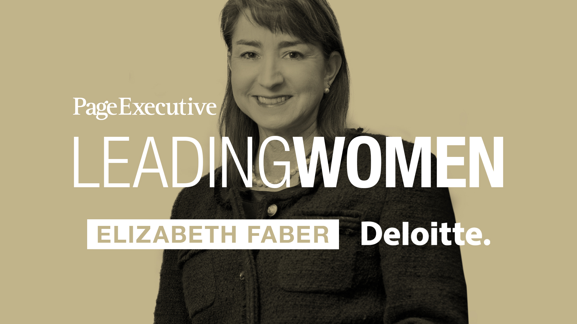 Leading women series - speaker: elizabeth faber