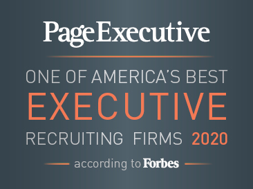 PageExecutive named a top U.S. executive recruiting firm in 2020 by Forbes.
