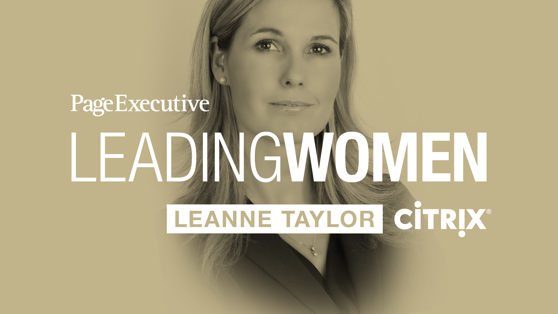 Leading women series - speaker: leanne taylor
