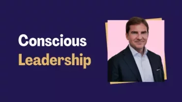Raphael Asseo next to the title 'Conscious Leadership'