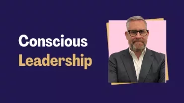 Steve Parkes next to the title 'Conscious Leadership'