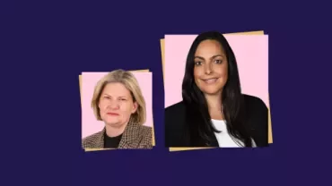 Anna Jacobs featuring Kaye Maguirre in a blue background