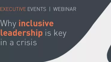 Webinar on why inclusive leadership is important during a crisis.