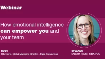 Webinar on emotional intelligence for team empowerment.