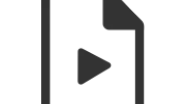 Placeholder icon with a document and a play button