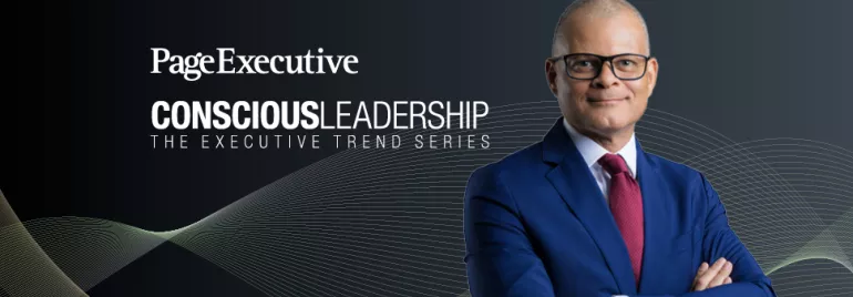 Franck Johnson profile photo next to the title "Conscious Leadership , page executive"