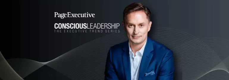 PageExecutive banner for Conscious Leadership – The Executive Trend Series.
