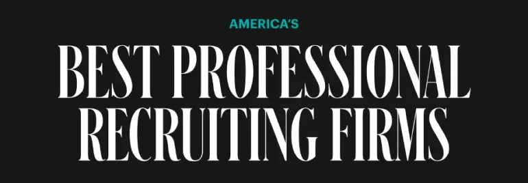 forbes award for the best professional recruiting firms 2026