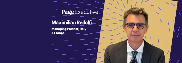 Maximilian redolfi, managing partner Italy and france