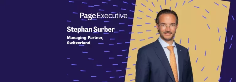 Stephan surber, managing partner switzerland