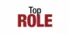 Text graphic with words 'Top ROLE' in black and red.