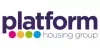 Platform Housing Group logo with colorful dots.