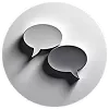 two dialogue globs